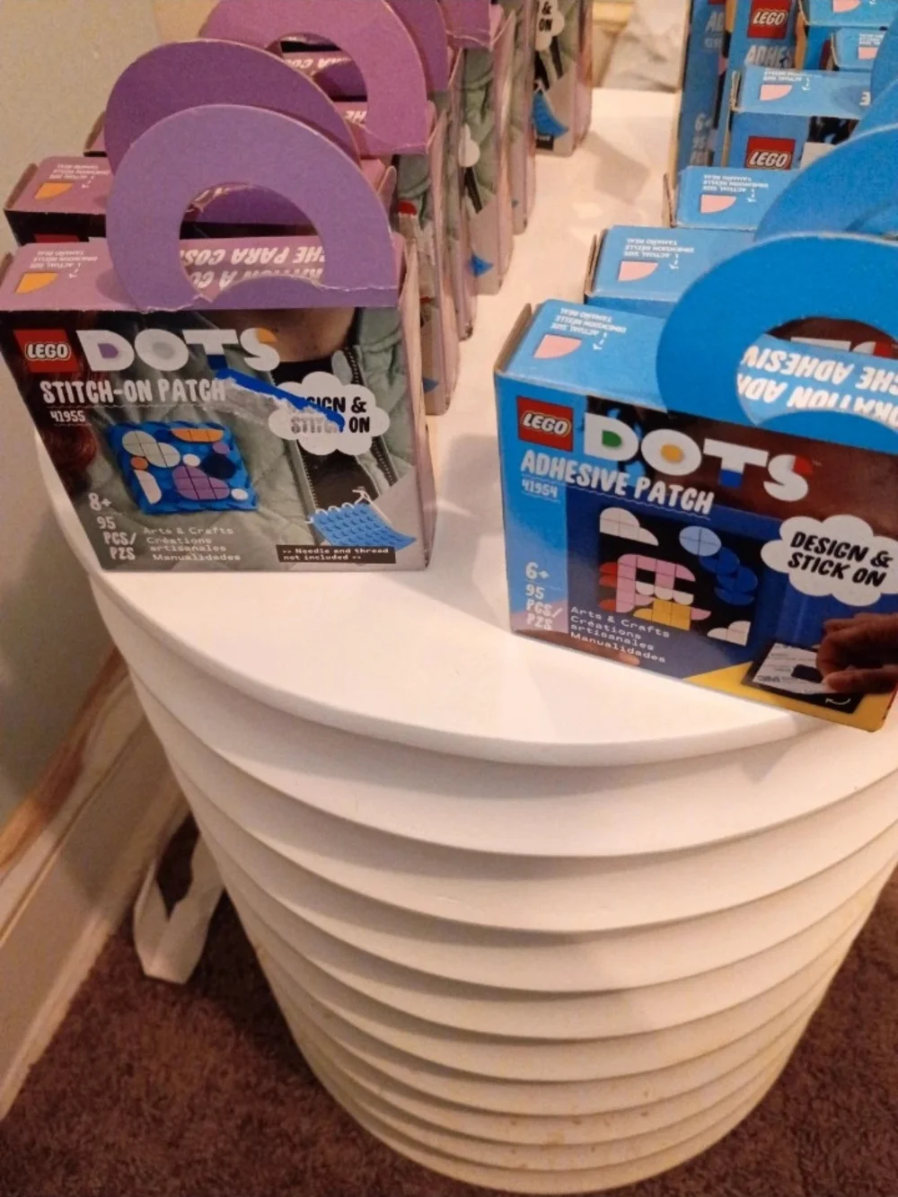 LEGO Blue Party Favor Boxes - Pack of Decorative Gift Boxes